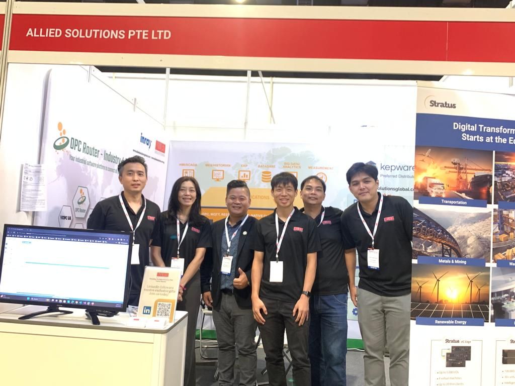 Allied Solutions Pte Ltd's Booth